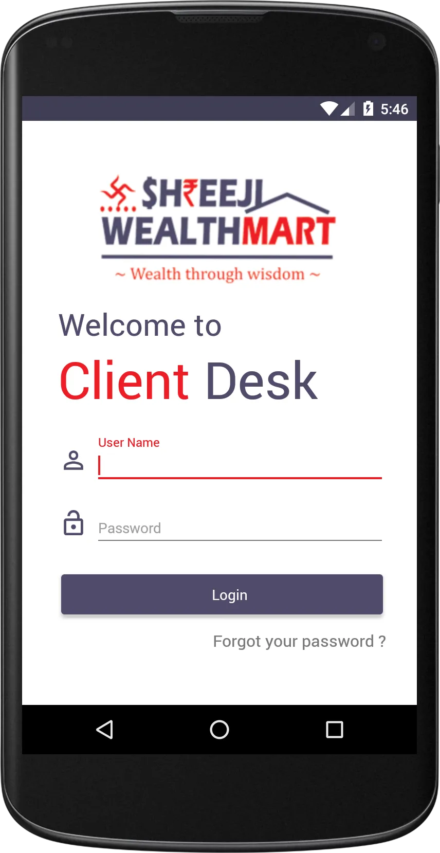 Shreeji Wealthmart | Indus Appstore | Screenshot