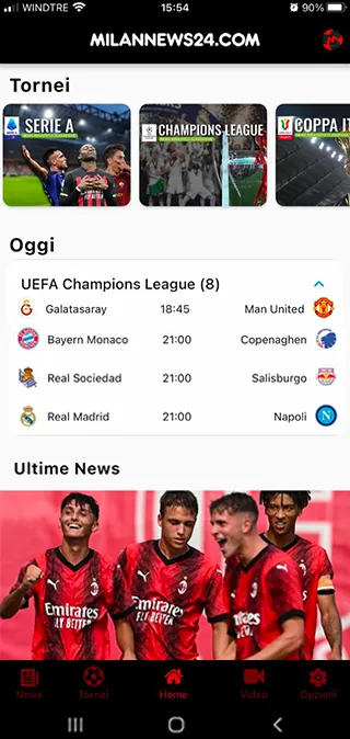 Milannews24 | Indus Appstore | Screenshot