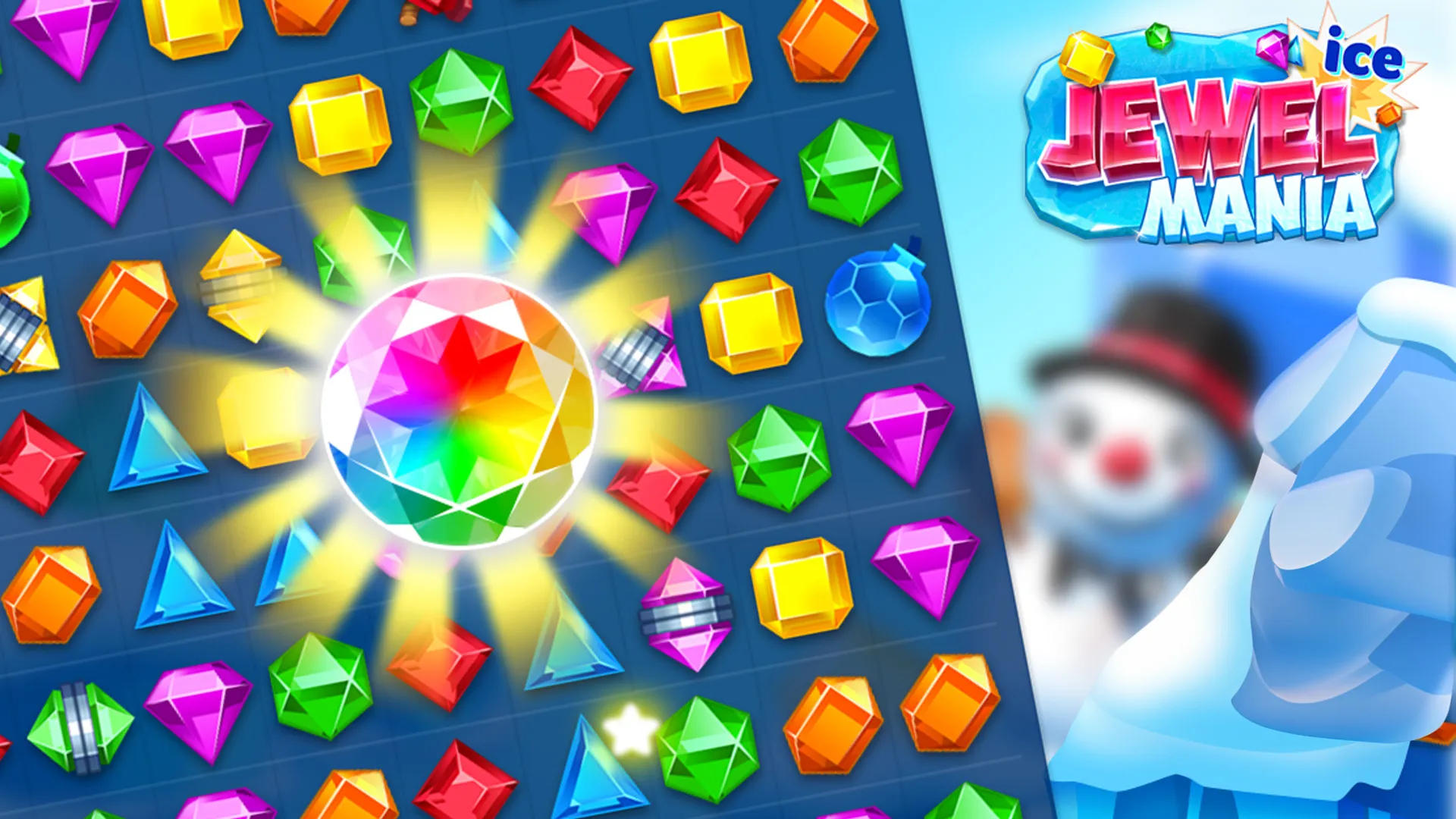 Jewel Ice Mania:Match 3 Puzzle | Indus Appstore | Screenshot