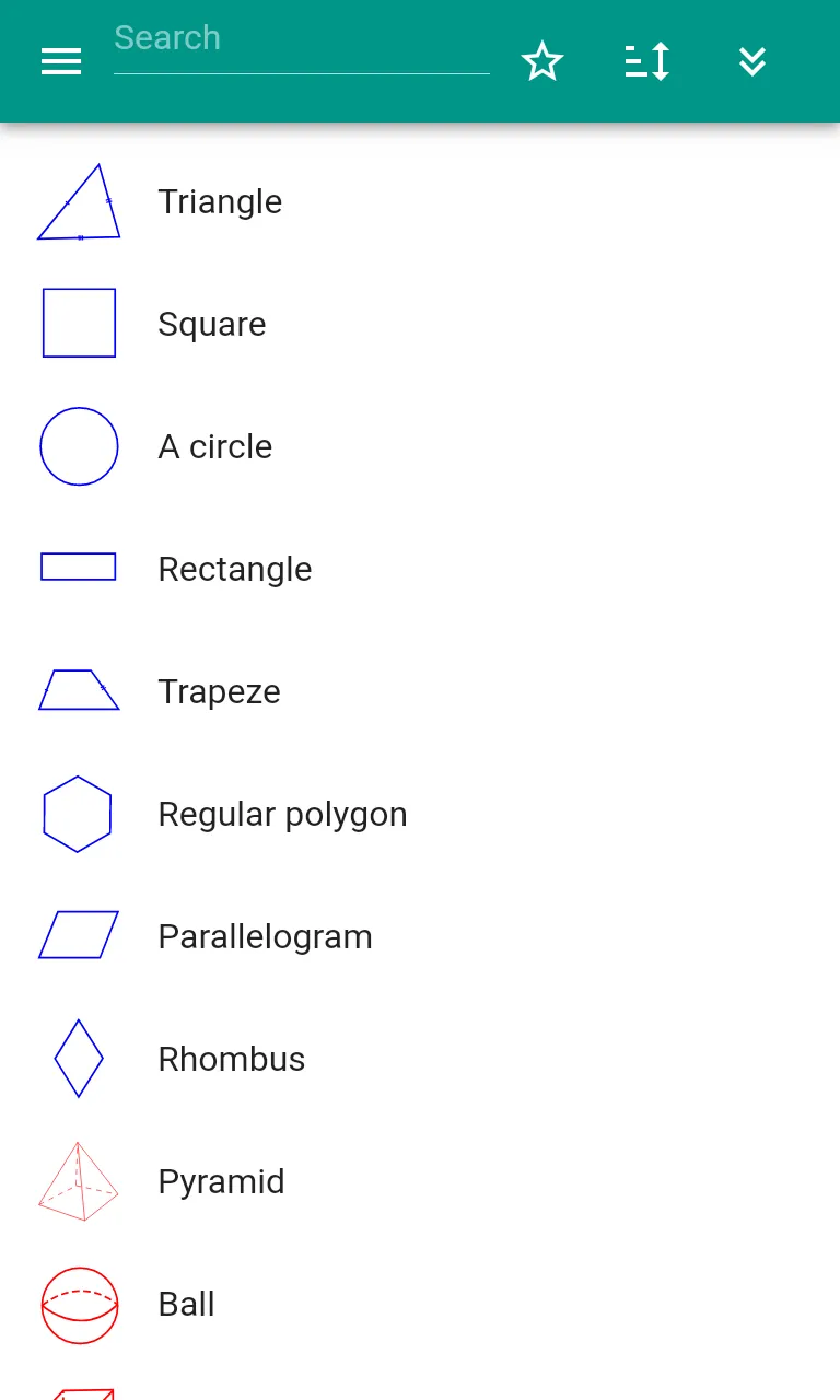 Geometry (calculator) | Indus Appstore | Screenshot