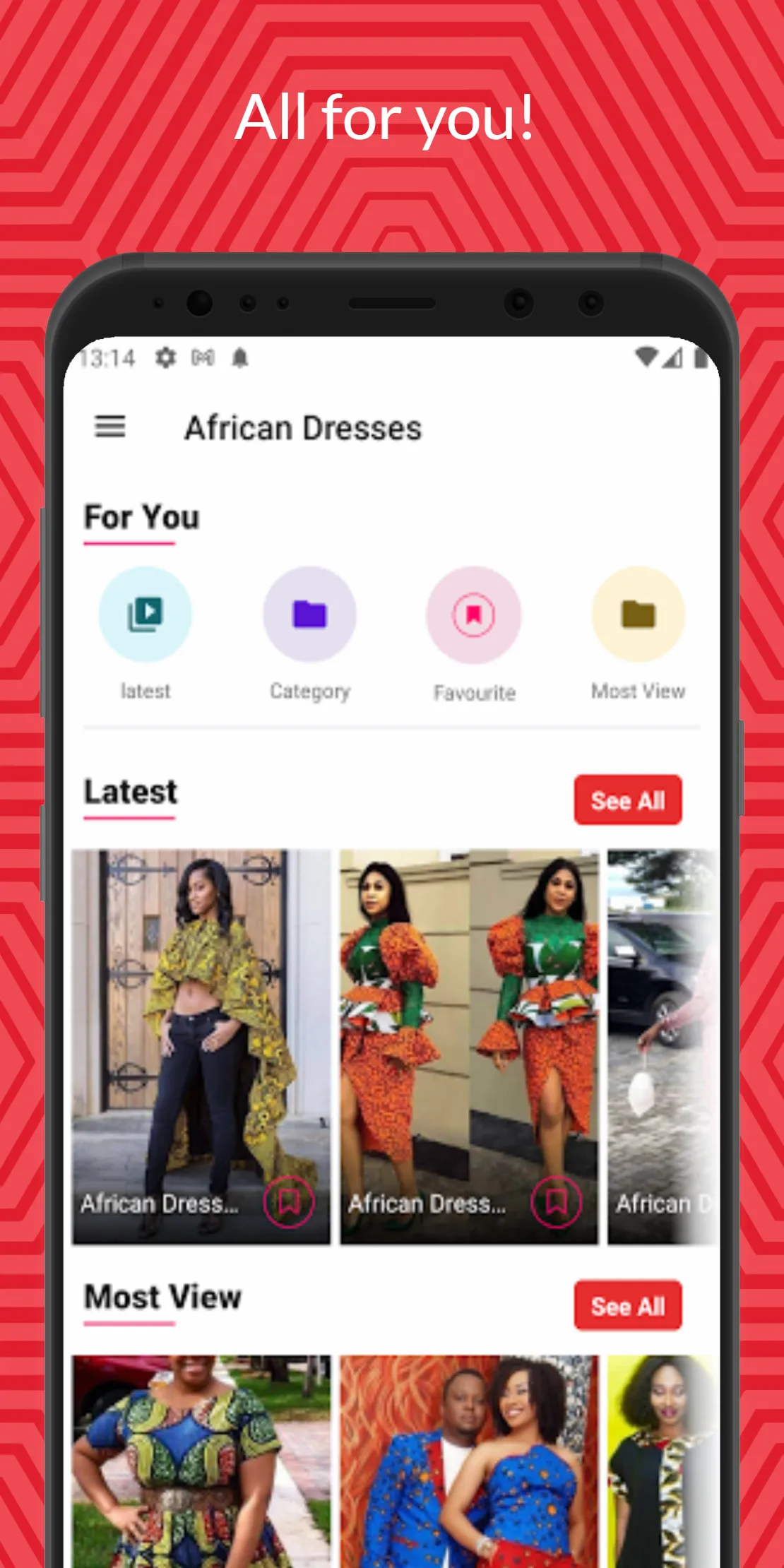 African Dresses | Indus Appstore | Screenshot