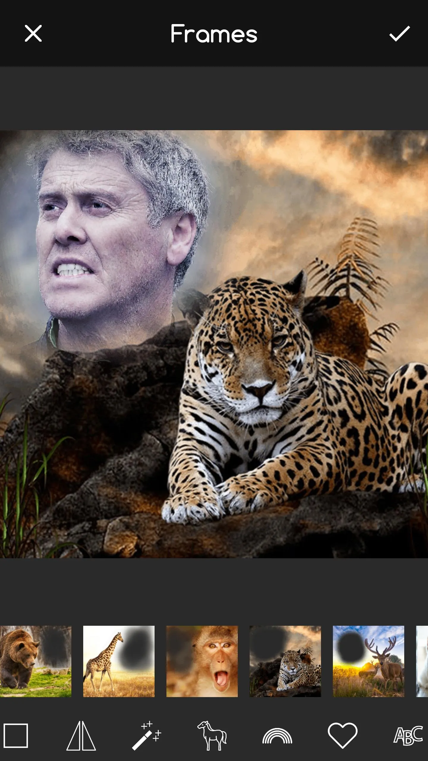 Wild Animal Frames for Picture | Indus Appstore | Screenshot