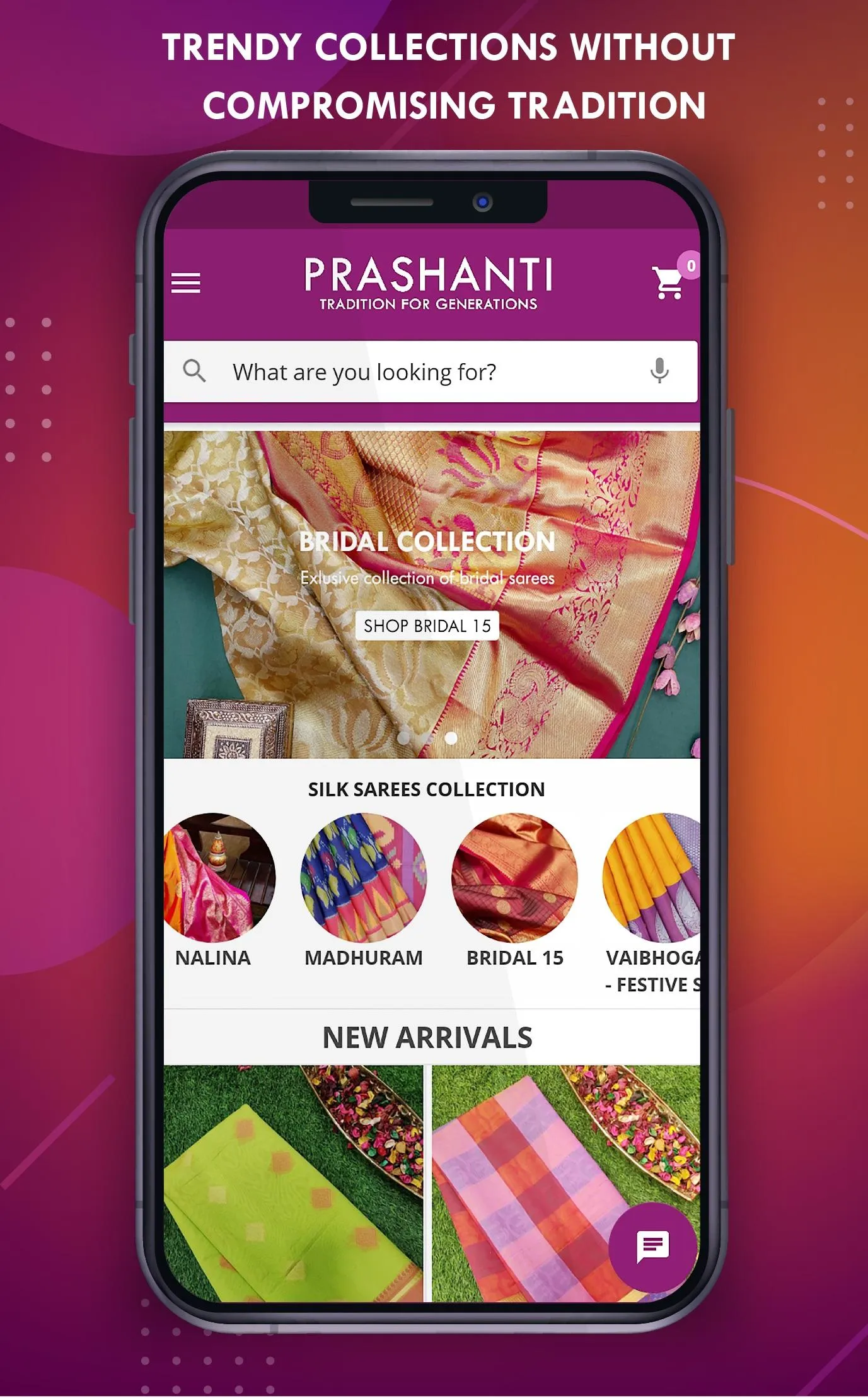 Prashanti Sarees | Indus Appstore | Screenshot