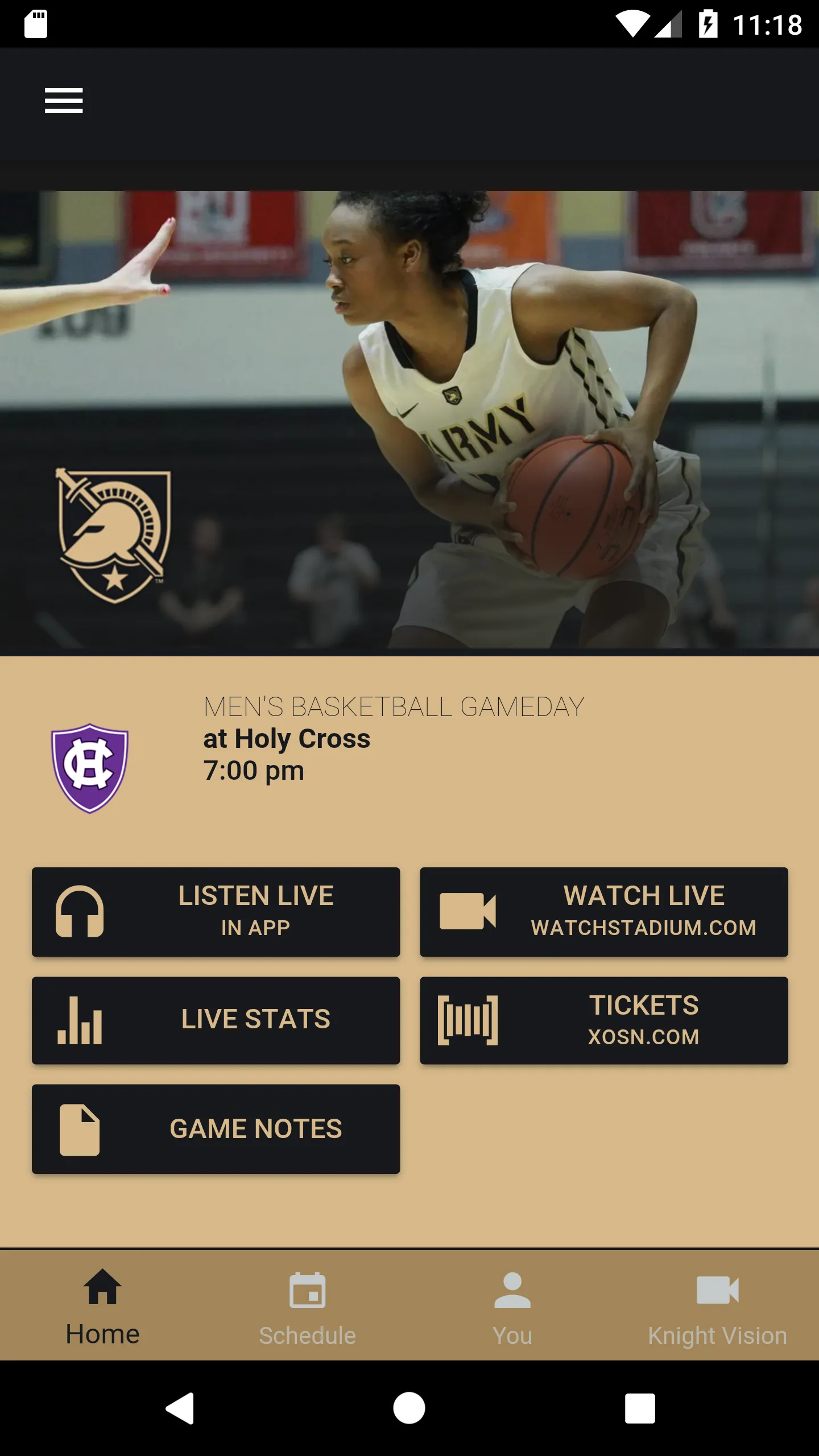 Army West Point Athletics | Indus Appstore | Screenshot