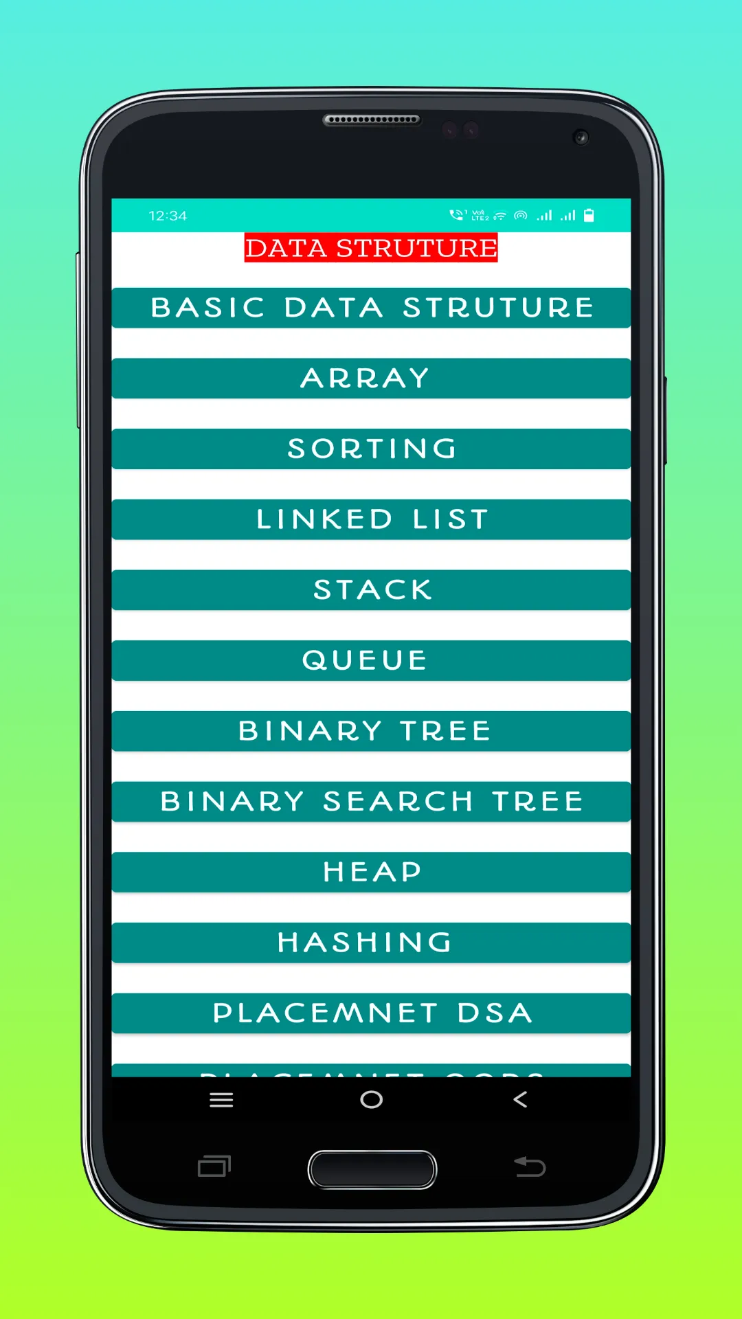 DATA STRUCTURES & ALGO - (DSA) | Indus Appstore | Screenshot