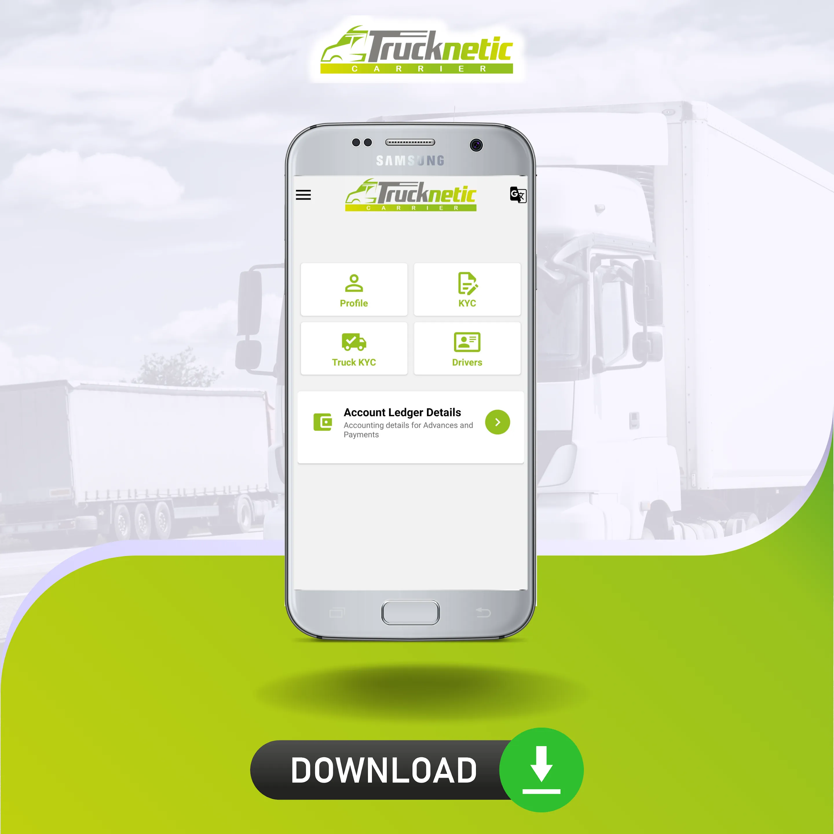 Trucknetic Partner | Indus Appstore | Screenshot