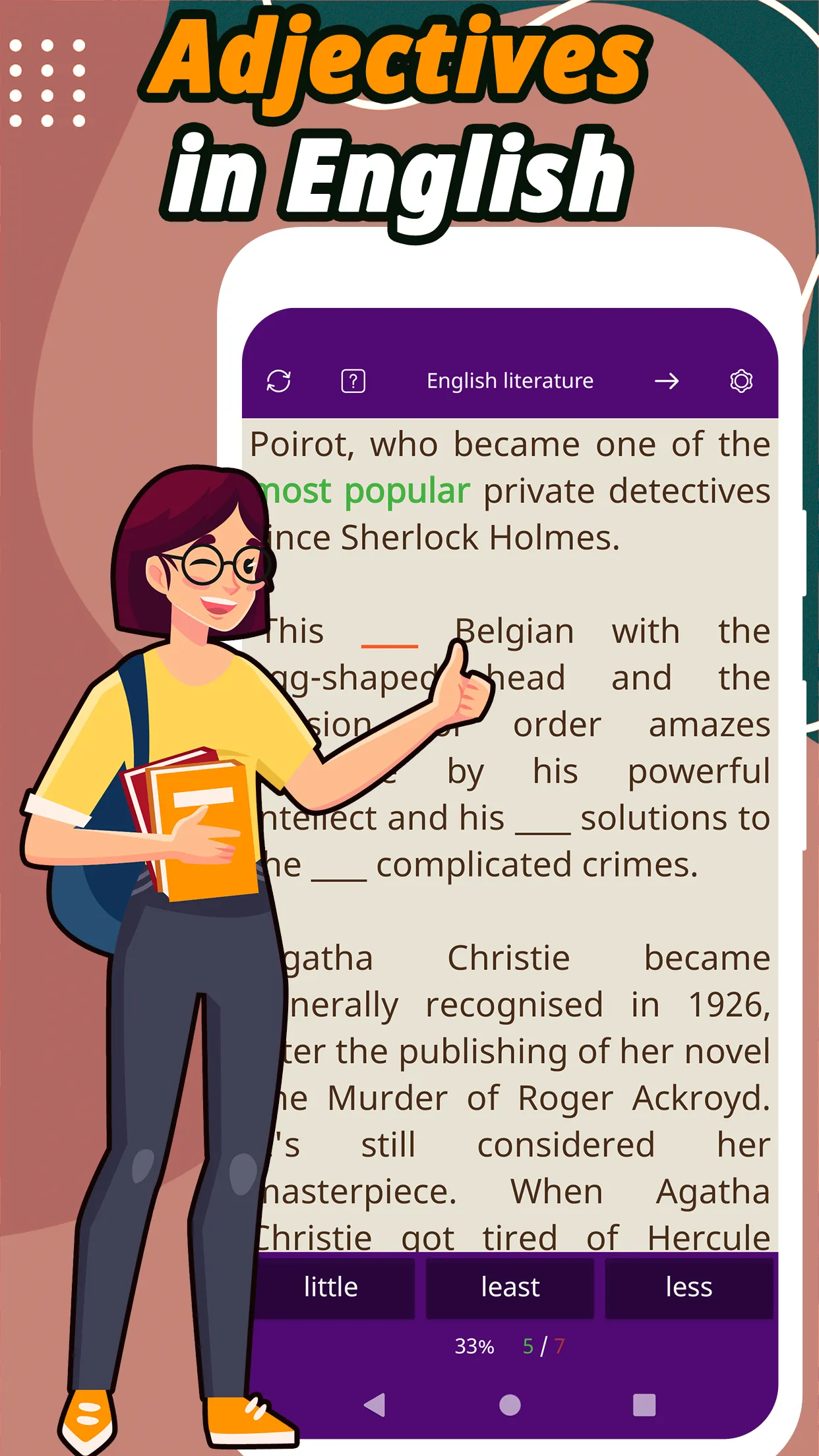 Speak English:Learn Adjectives | Indus Appstore | Screenshot