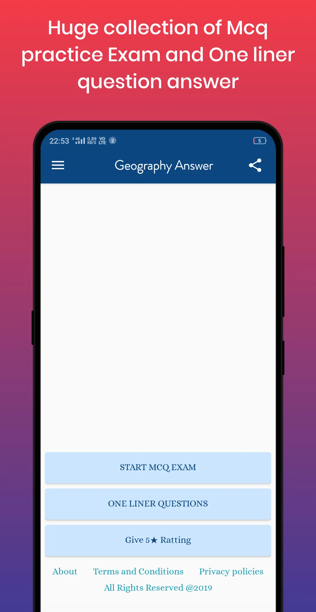 Geography Answers | Indus Appstore | Screenshot