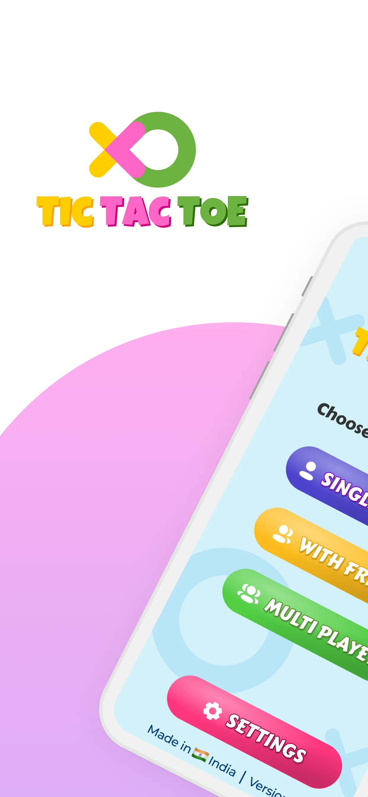 Tic Tac Toe The Classic | Indus Appstore | Screenshot