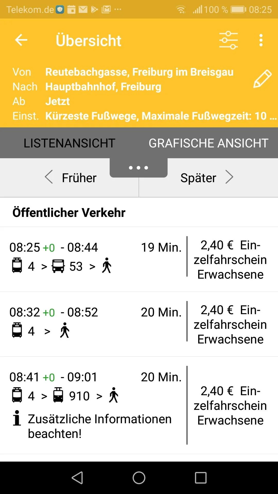 FahrPlan+ | Indus Appstore | Screenshot