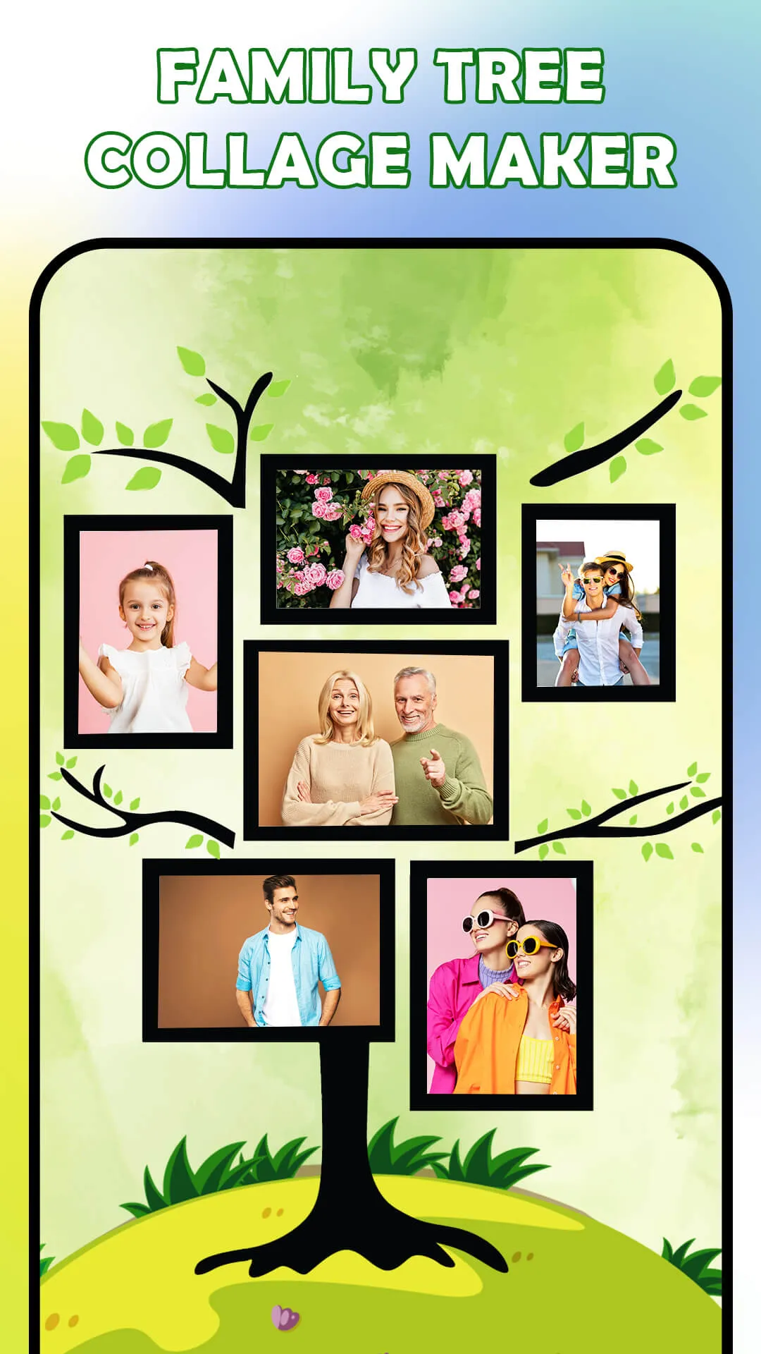 Family Tree Photo Collage | Indus Appstore | Screenshot