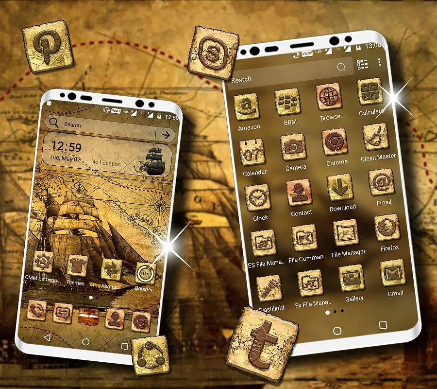 Treasure Hunt Launcher Theme | Indus Appstore | Screenshot