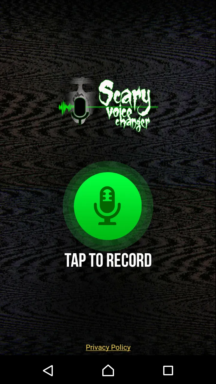 Scary Voice Changer & Recorder | Indus Appstore | Screenshot