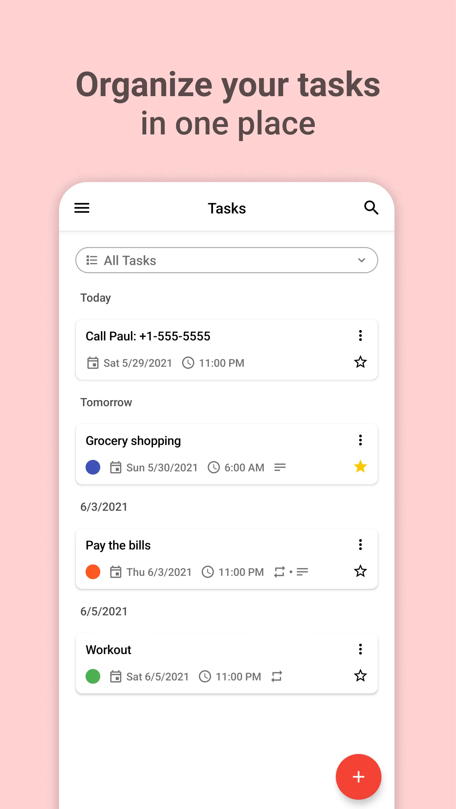 Taskeet - Reminders & Alarms | Indus Appstore | Screenshot