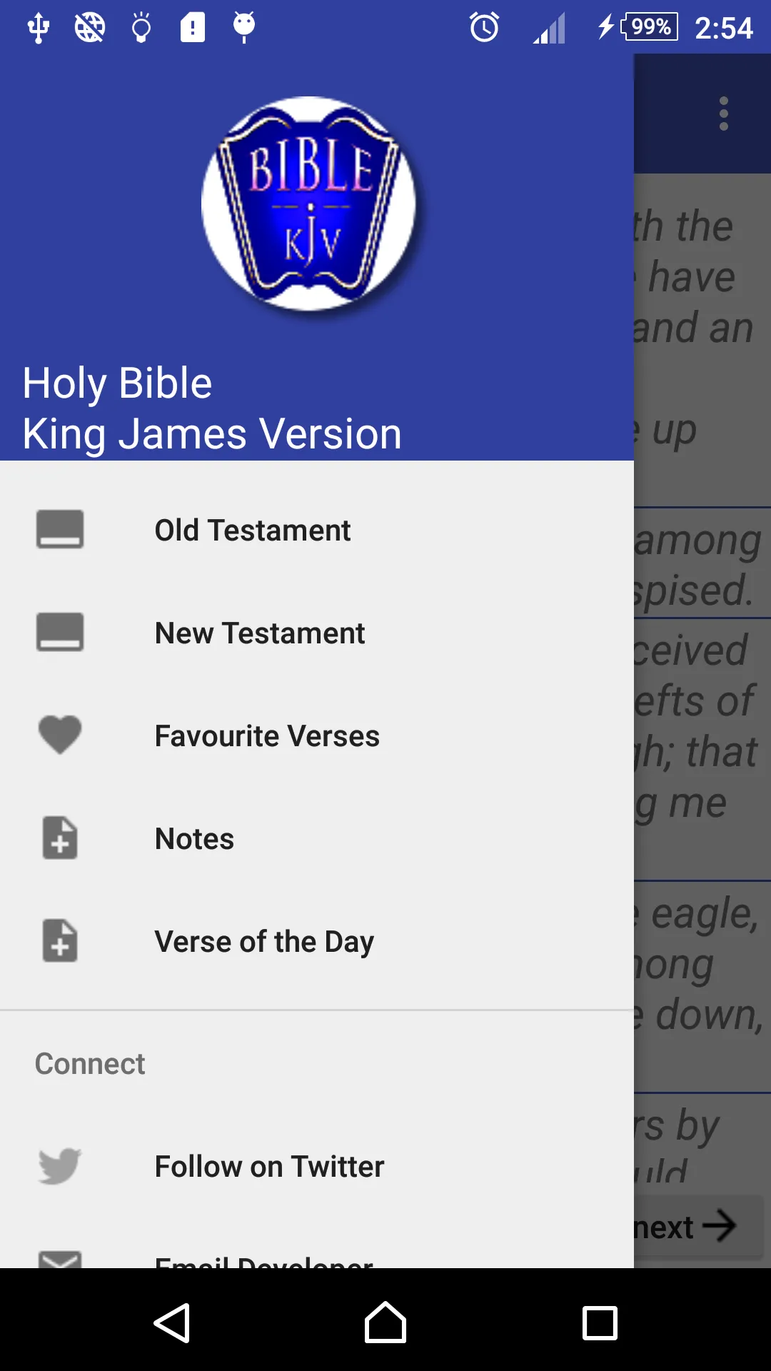 King James Bible | Indus Appstore | Screenshot