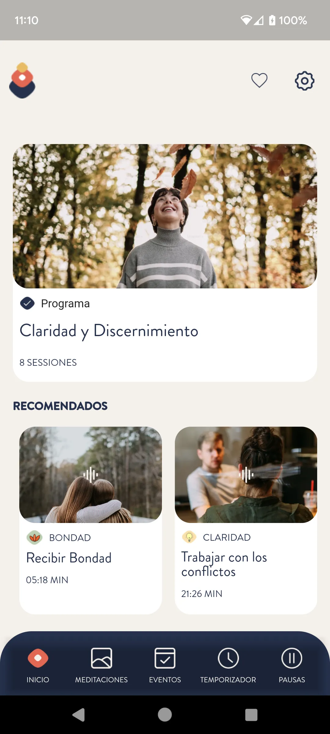 AtentaMente - Meditación | Indus Appstore | Screenshot