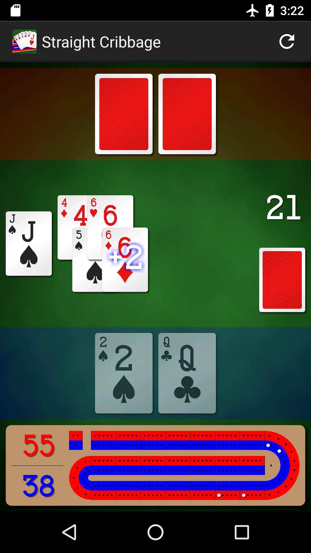 Straight Cribbage | Indus Appstore | Screenshot