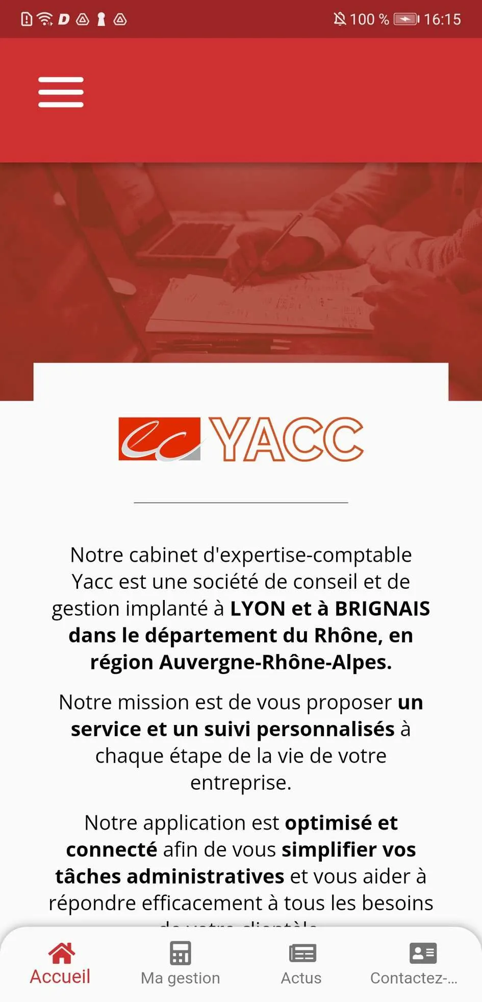 YACC - Expert-Comptable à Lyon | Indus Appstore | Screenshot