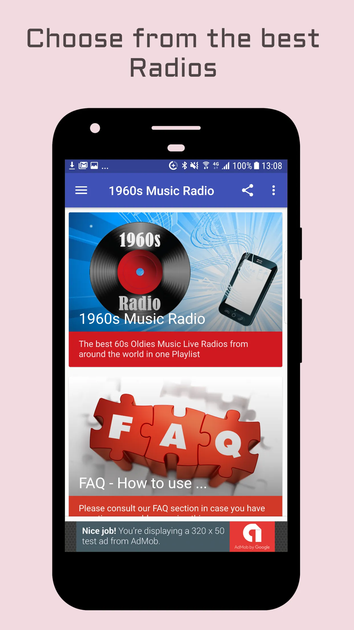 60s Radio Sixties Music | Indus Appstore | Screenshot