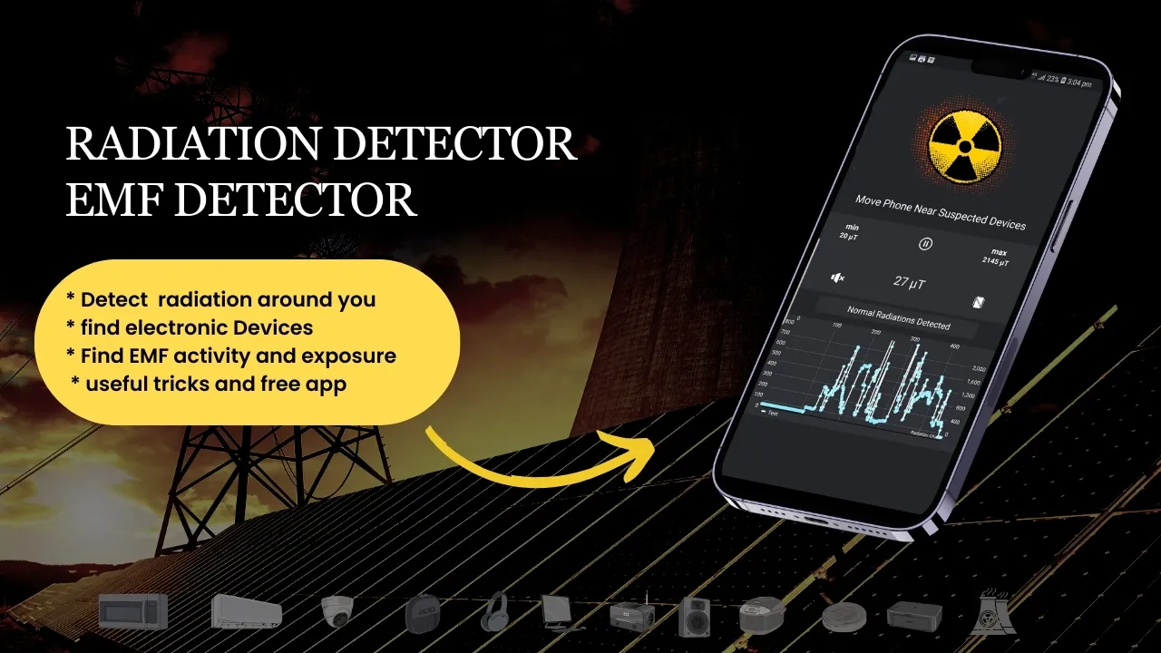 Radiation Detector – EMF meter | Indus Appstore | Screenshot