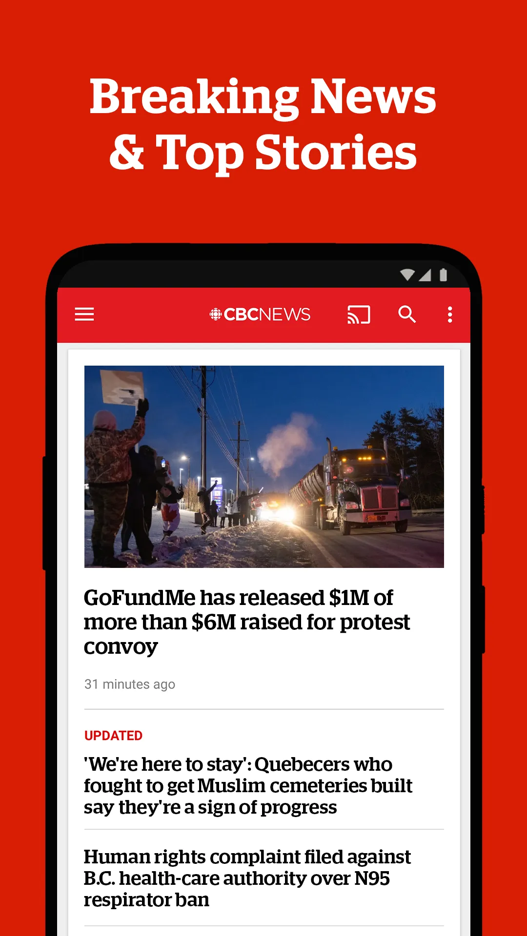 CBC News | Indus Appstore | Screenshot