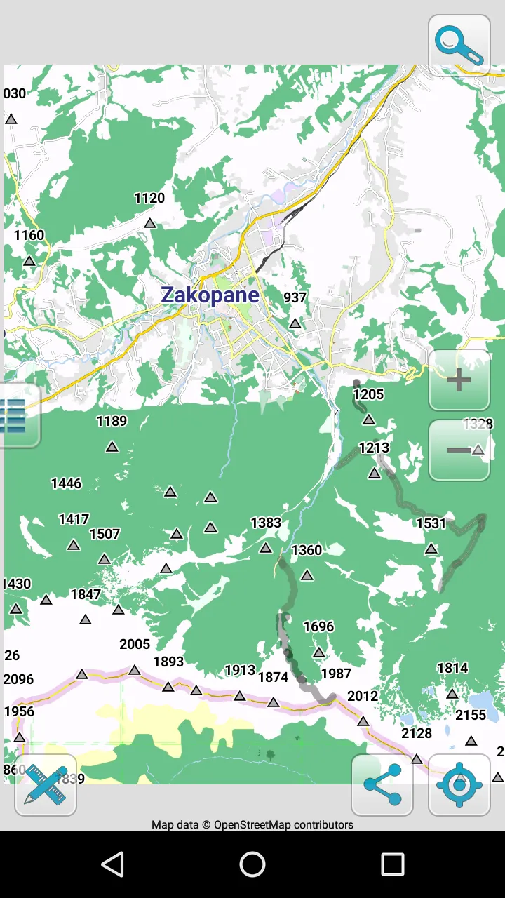 Map of Zakopane offline | Indus Appstore | Screenshot