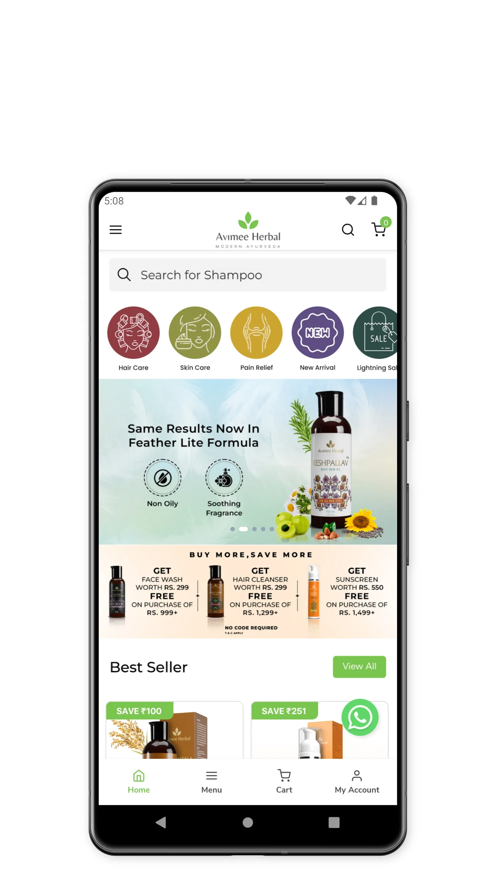 Avimee Herbal | Indus Appstore | Screenshot