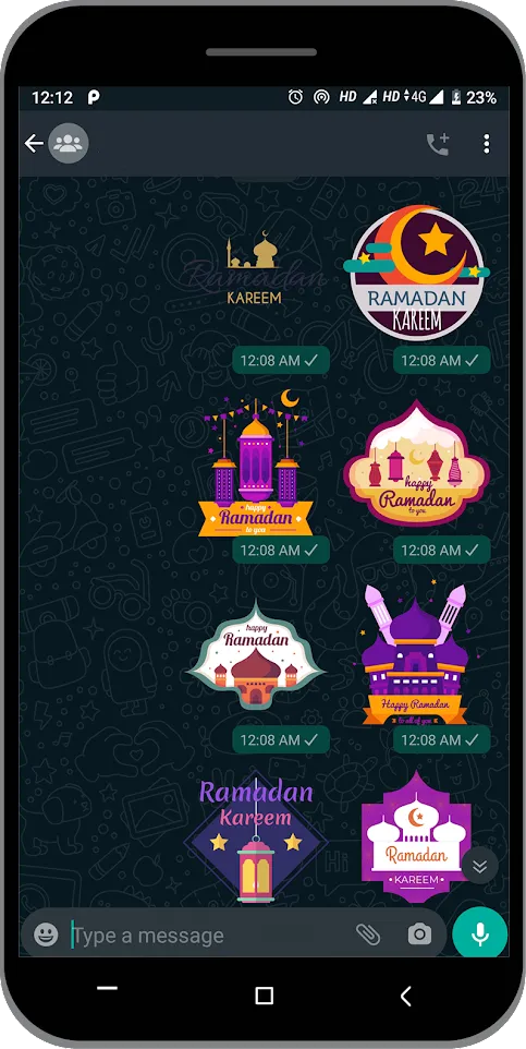 Ramadan eid Stickers WASticker | Indus Appstore | Screenshot