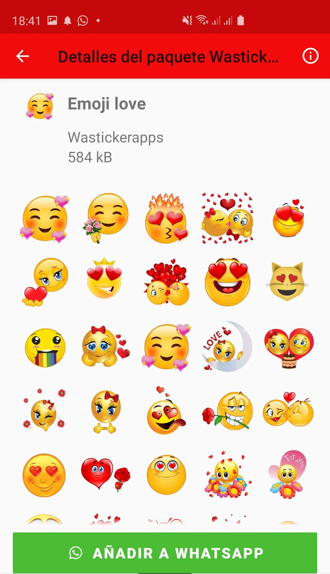 Wasticker love for Whatsapp | Indus Appstore | Screenshot