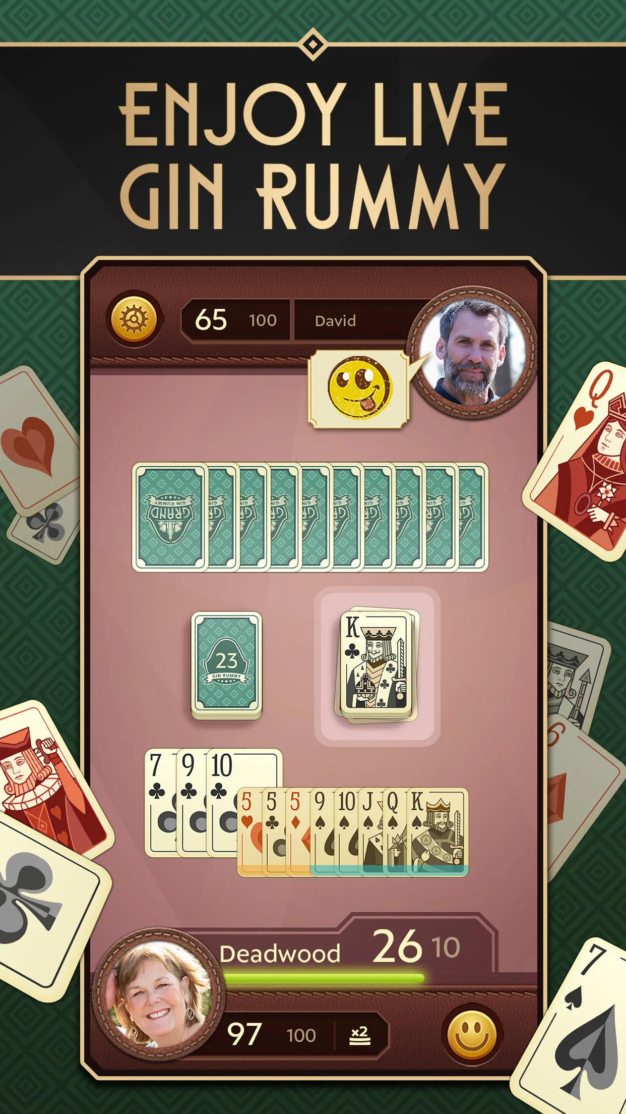 Grand Gin Rummy: Card Game | Indus Appstore | Screenshot