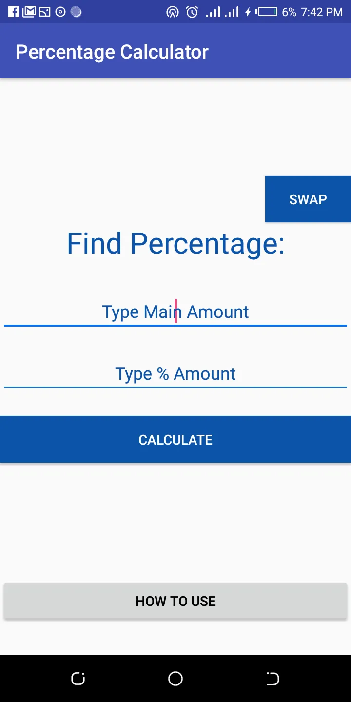 Percentage Calculator | Indus Appstore | Screenshot