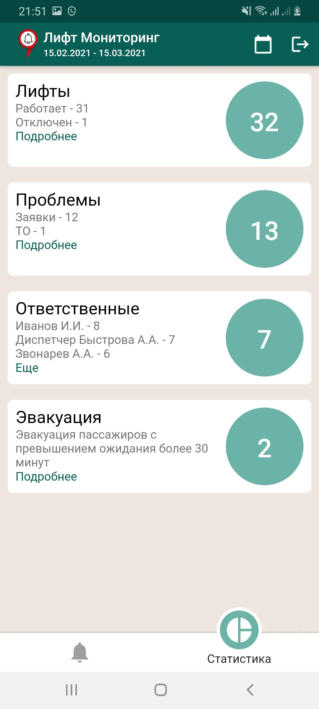 Лифт Мониторинг | Indus Appstore | Screenshot