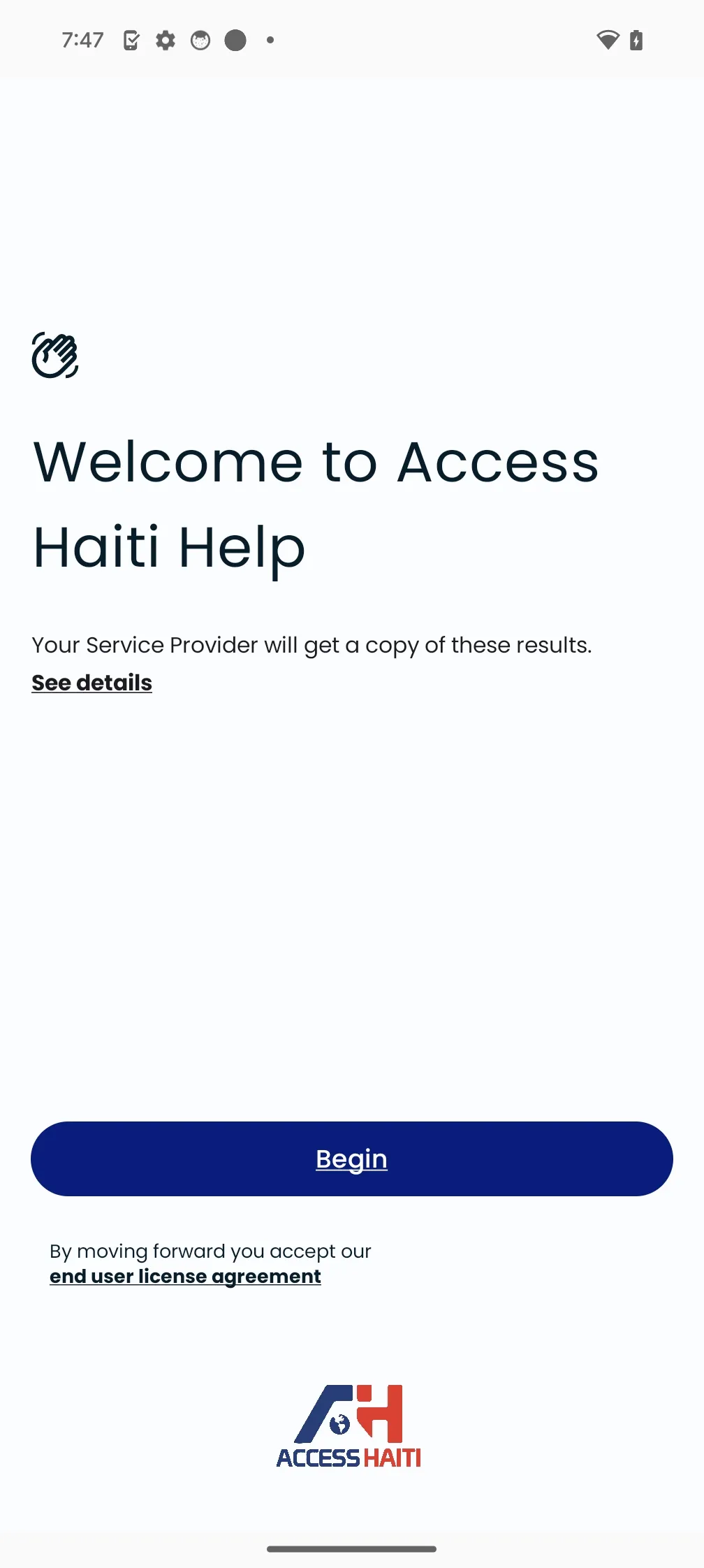 Access Haiti Helps | Indus Appstore | Screenshot