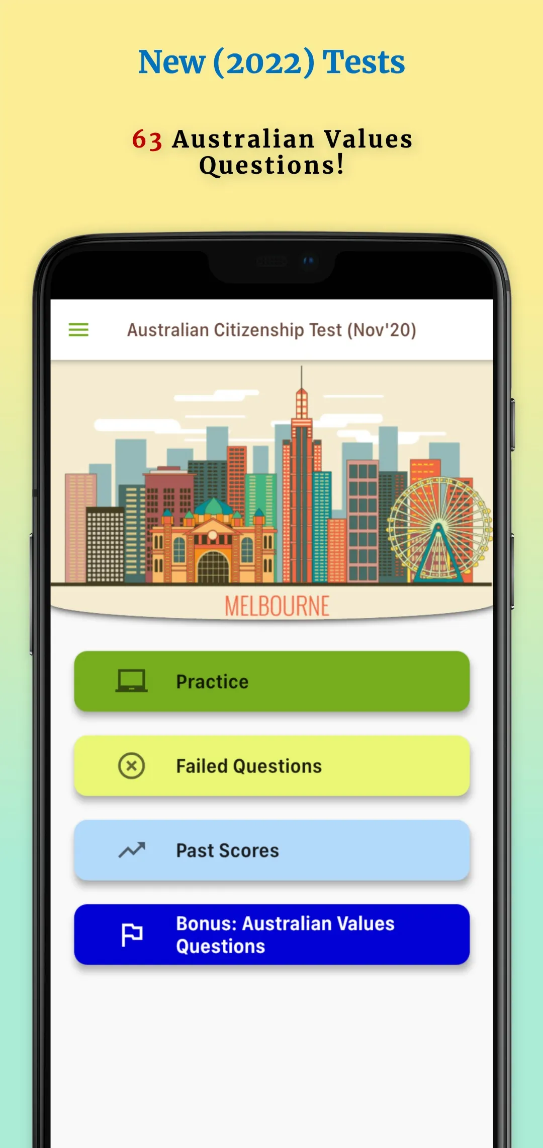 AustralianCitizenshipTest 2023 | Indus Appstore | Screenshot