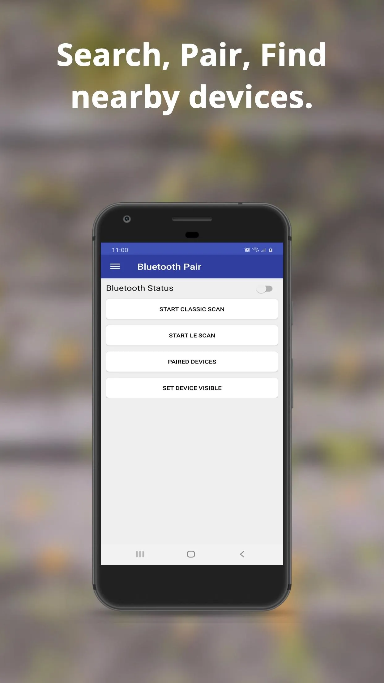 Bluetooth Finder Scanner Pair | Indus Appstore | Screenshot