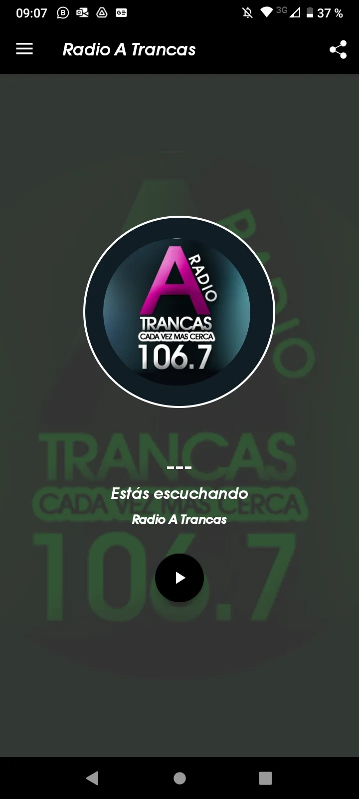 Radio A 106.7 | Indus Appstore | Screenshot