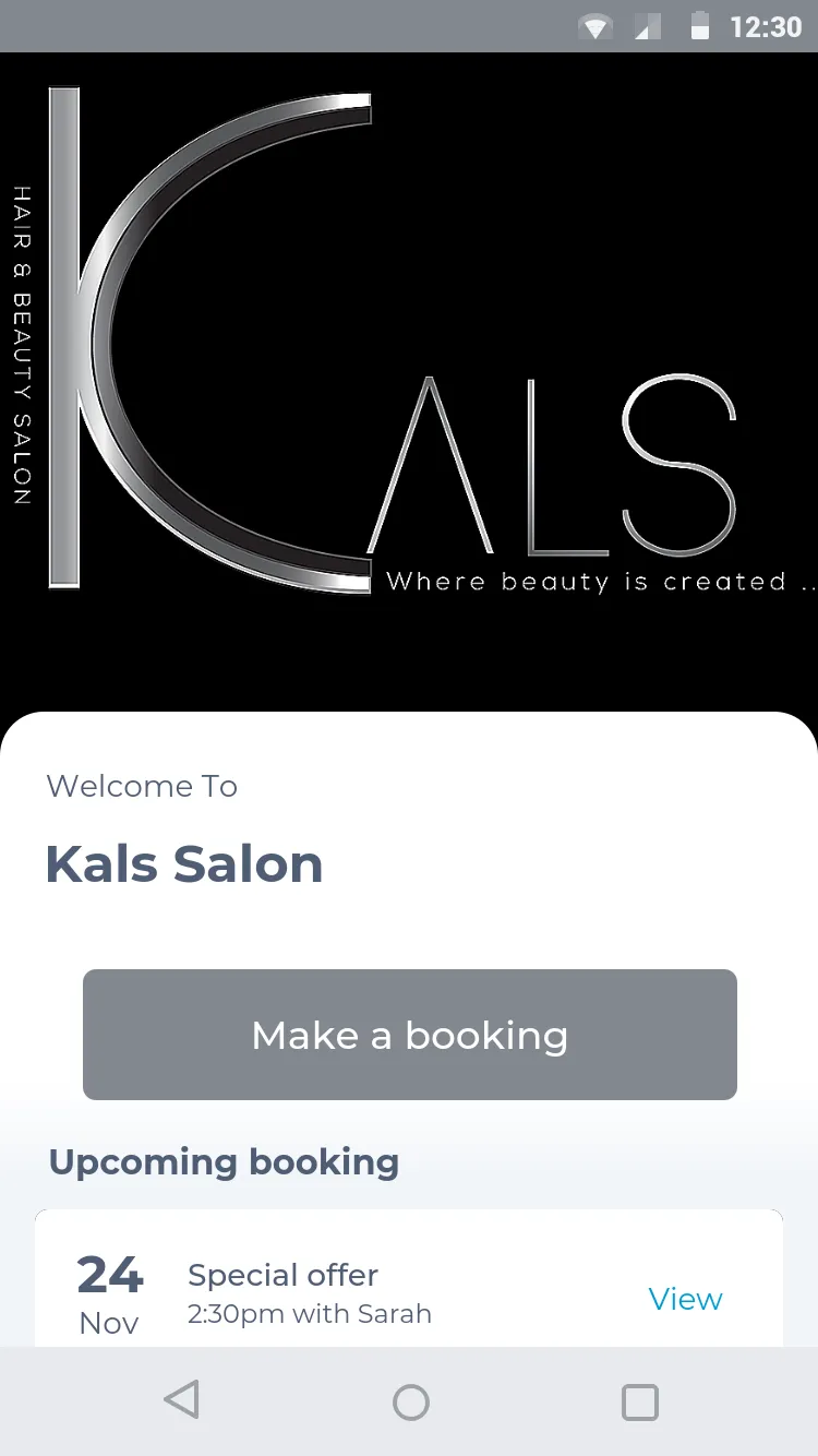 Kals Salon | Indus Appstore | Screenshot