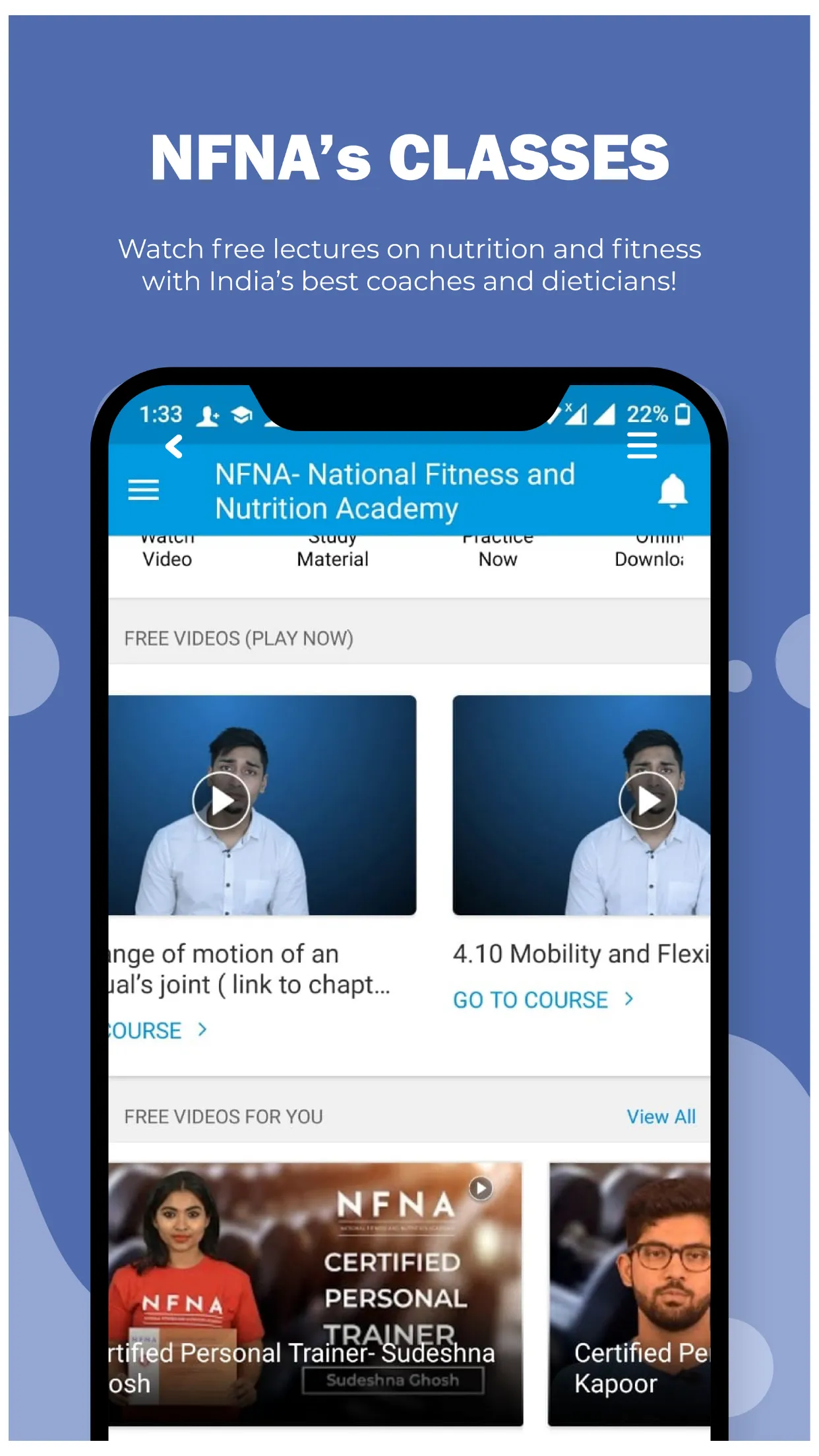 NFNA- National Fitness & Nutri | Indus Appstore | Screenshot