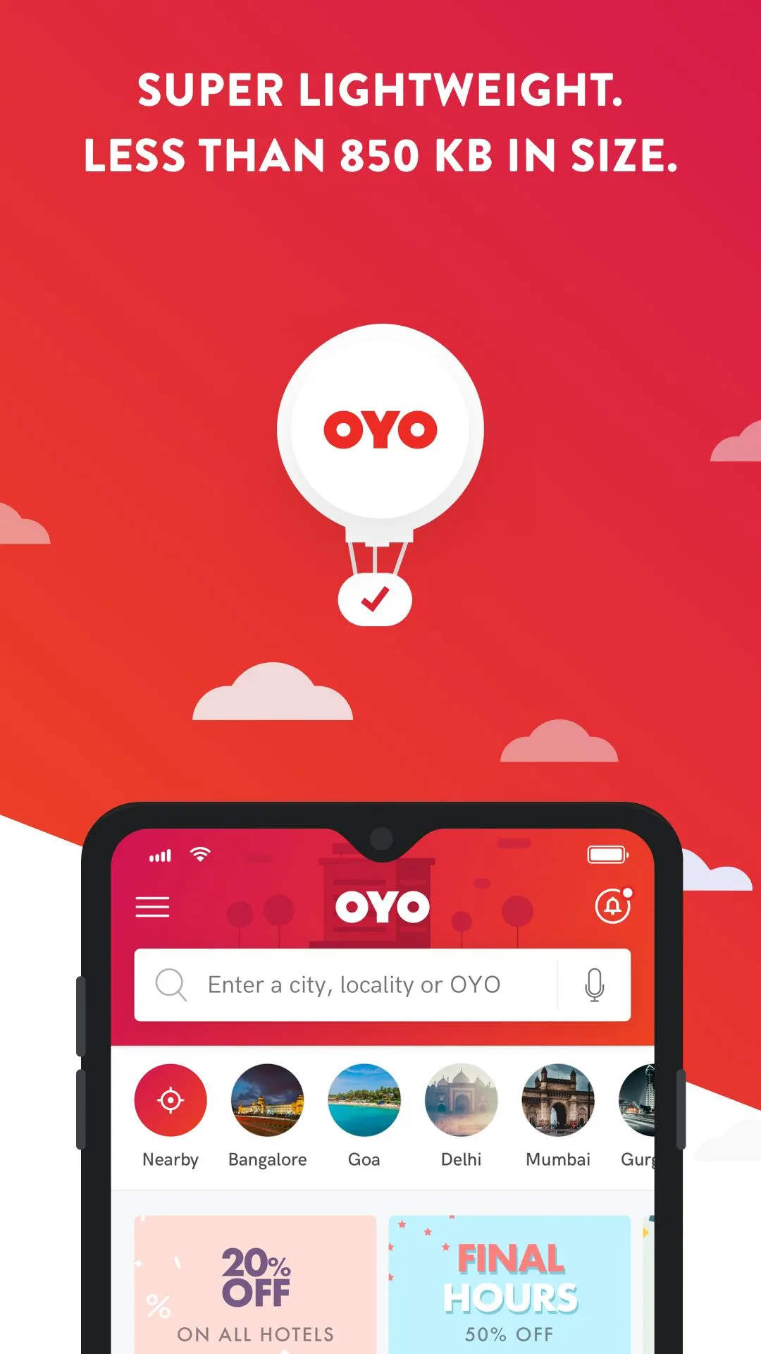 OYO Lite: Best deals on Hotels | Indus Appstore | Screenshot