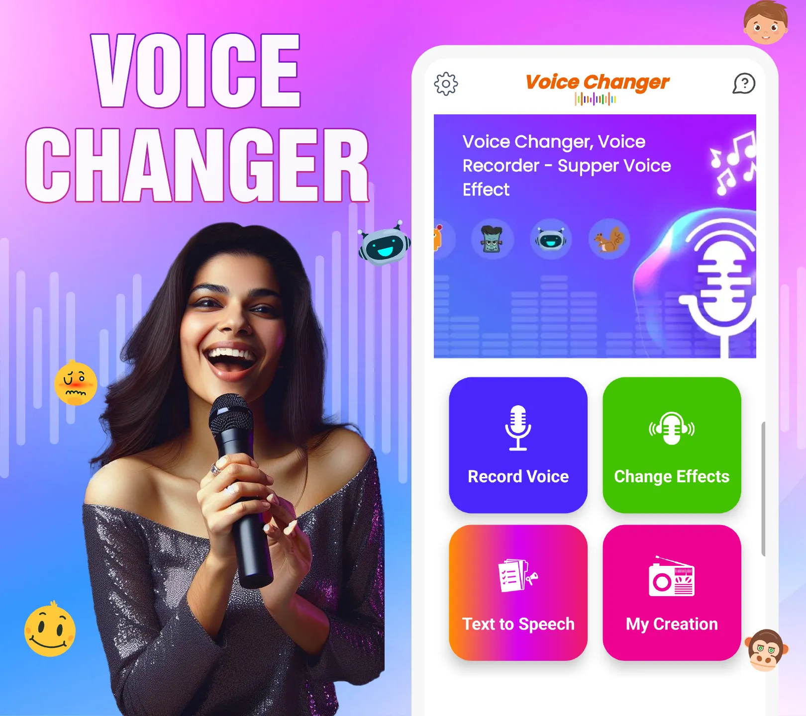 Voice Changer & Effects | Indus Appstore | Screenshot