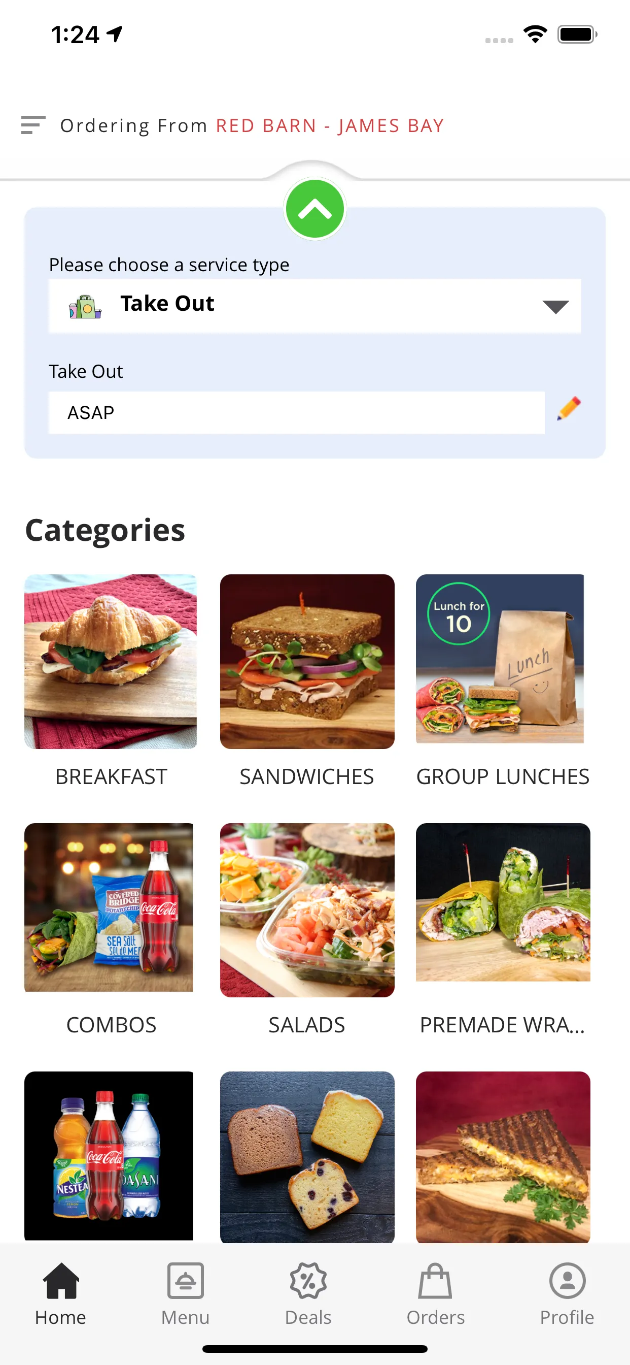 RED BARN MARKET SANDWICHES | Indus Appstore | Screenshot