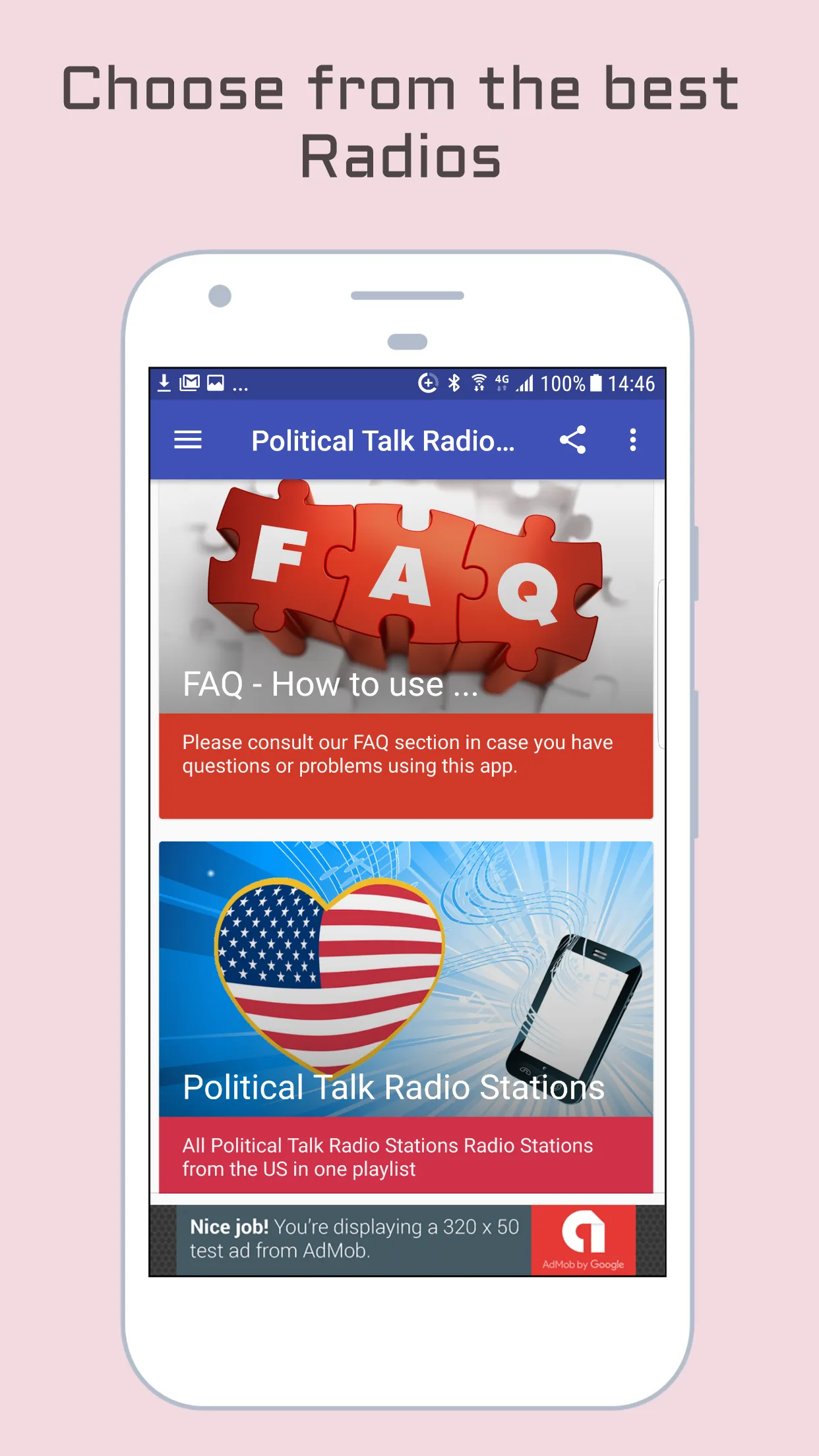 Political Talk Radio Stations | Indus Appstore | Screenshot