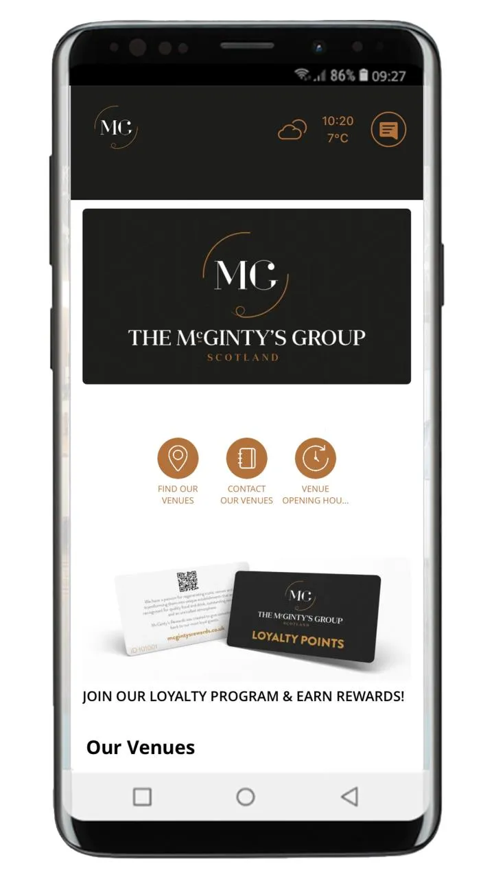 The McGinty's Group | Indus Appstore | Screenshot