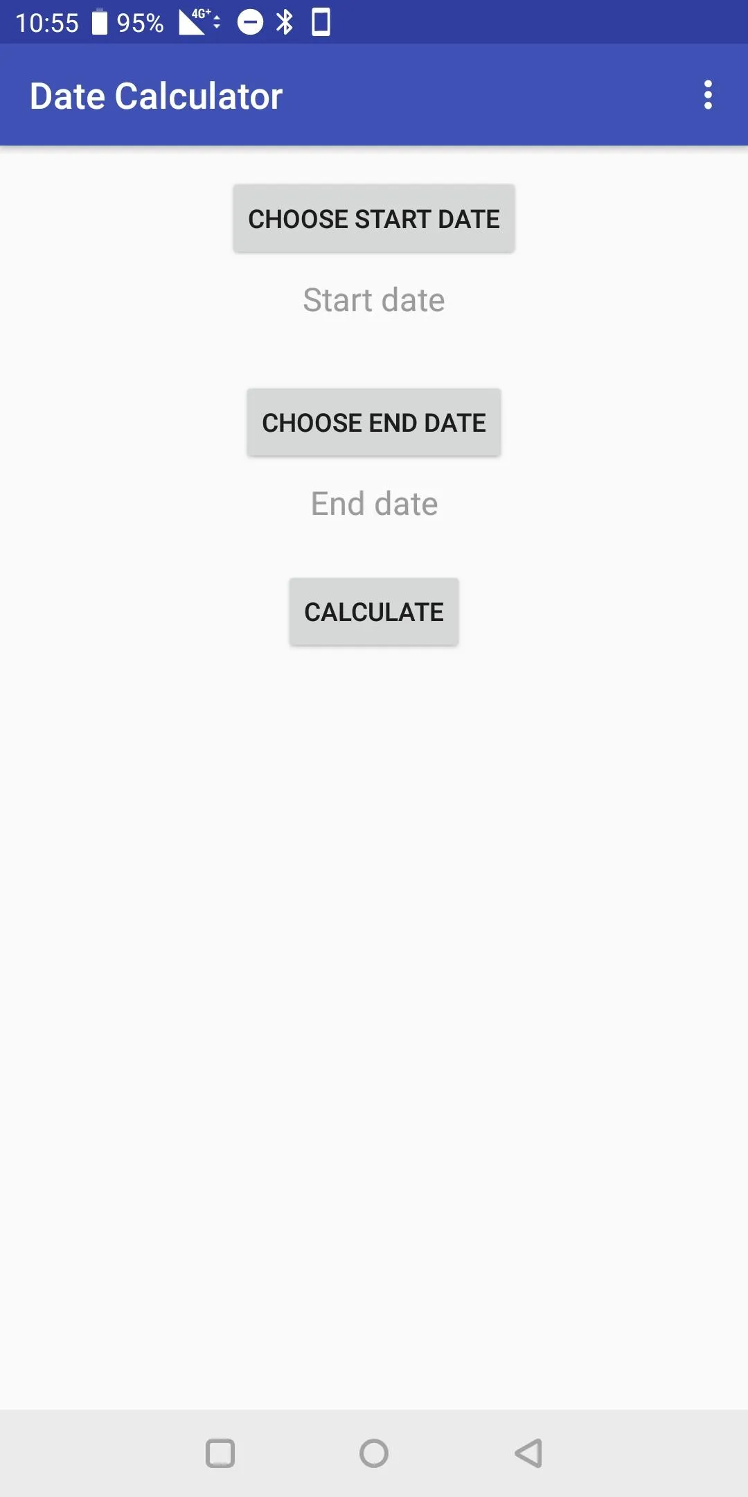 Date Calculator | Indus Appstore | Screenshot