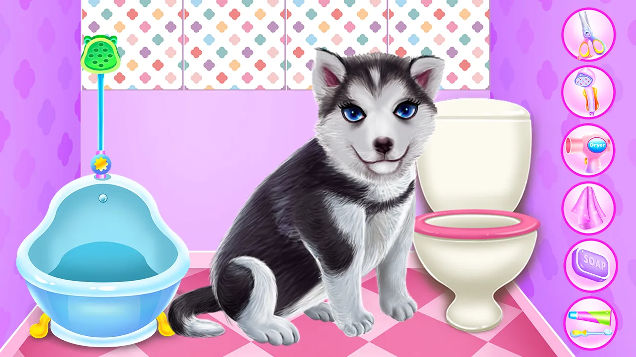 Husky Puppy Spa Salon | Indus Appstore | Screenshot