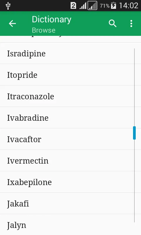 Drugs Dictionary Offline | Indus Appstore | Screenshot