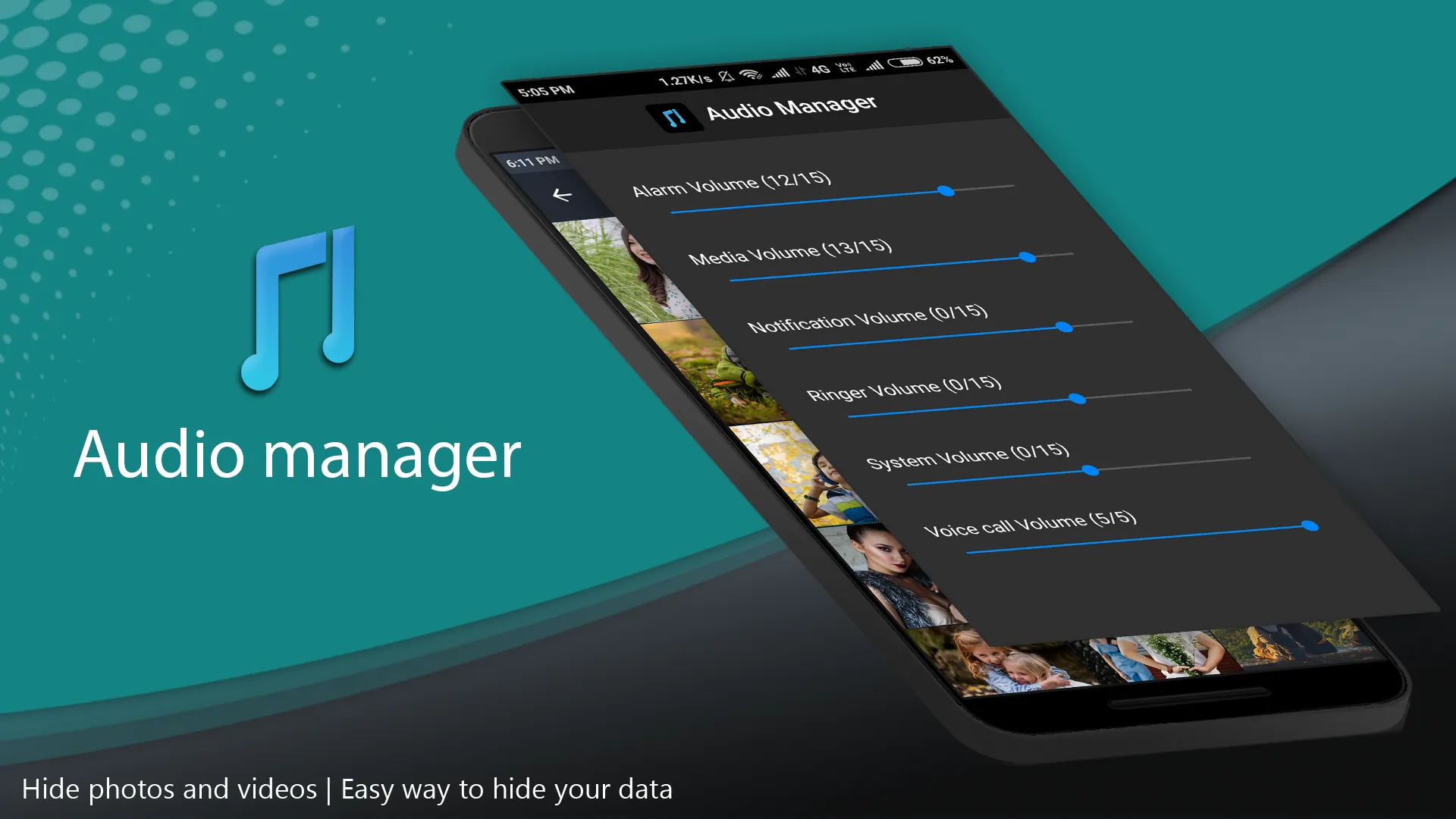 Audio Manager : Gallery Lock | Indus Appstore | Screenshot