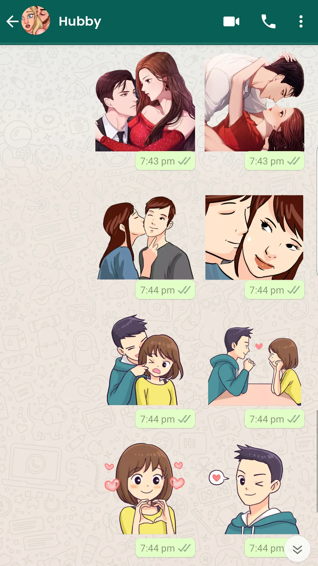 Stickers for WhatsApp Love | Indus Appstore | Screenshot