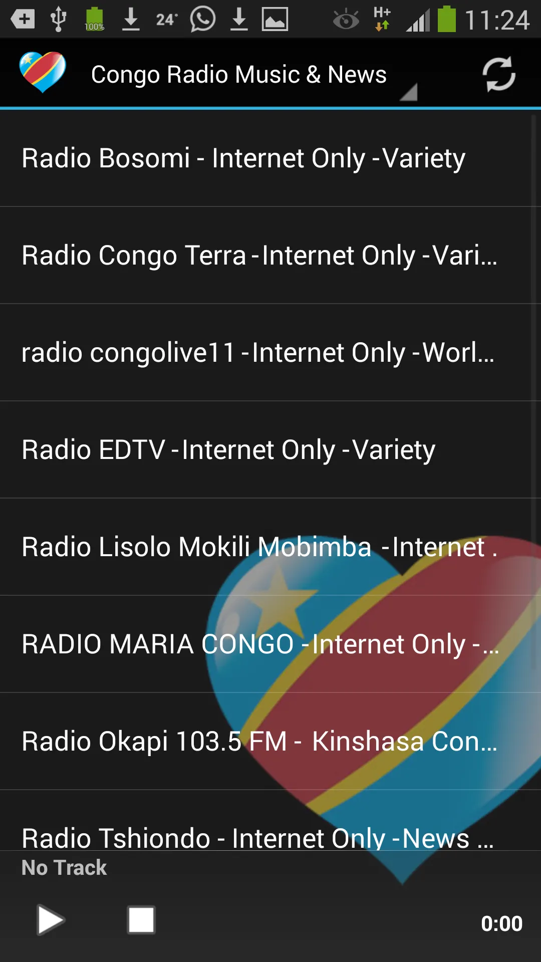 Congo Radio Music & News | Indus Appstore | Screenshot