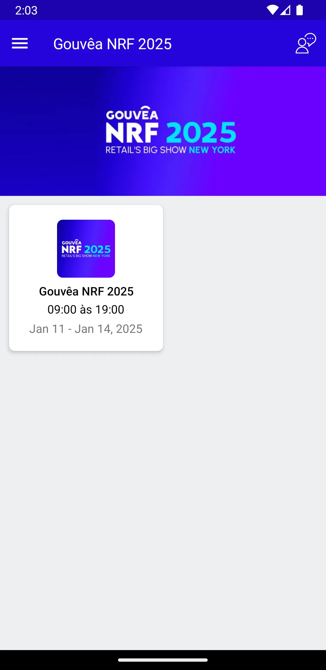 Gouvêa NRF 2025 | Indus Appstore | Screenshot